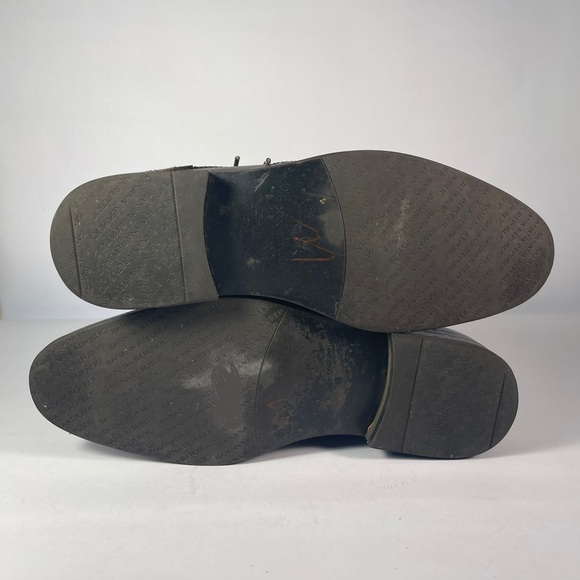 banana republic Leather Oxford lace up ankle boots - Picture 10 of 13